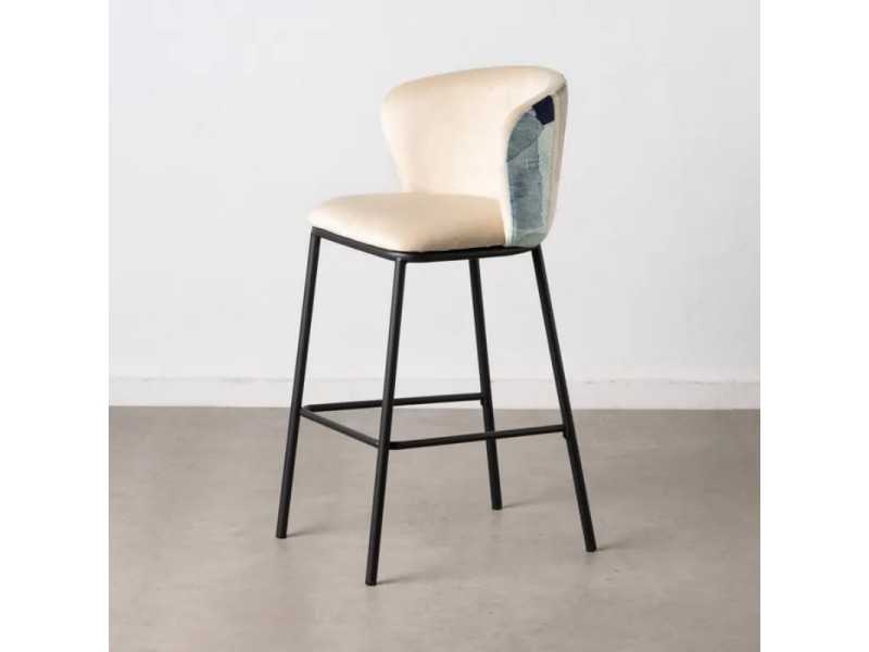 Tabouret design tapissée - DAVIDE