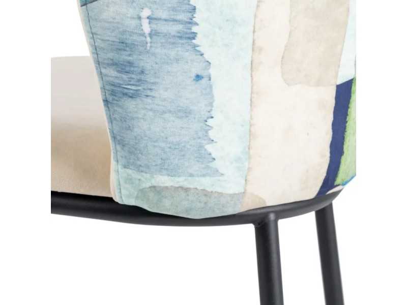 Design upholstered stool - DAVIDE