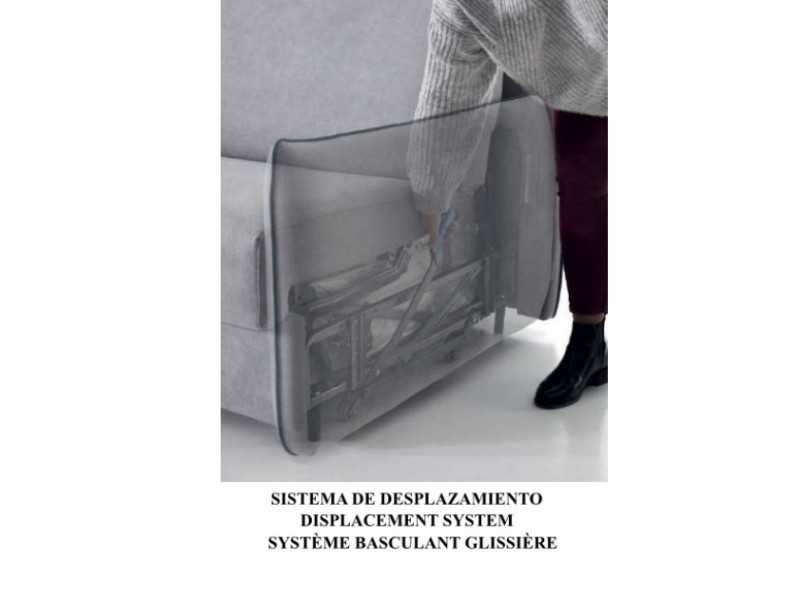 Canapé-lit design avec système italien - ADRIENNA