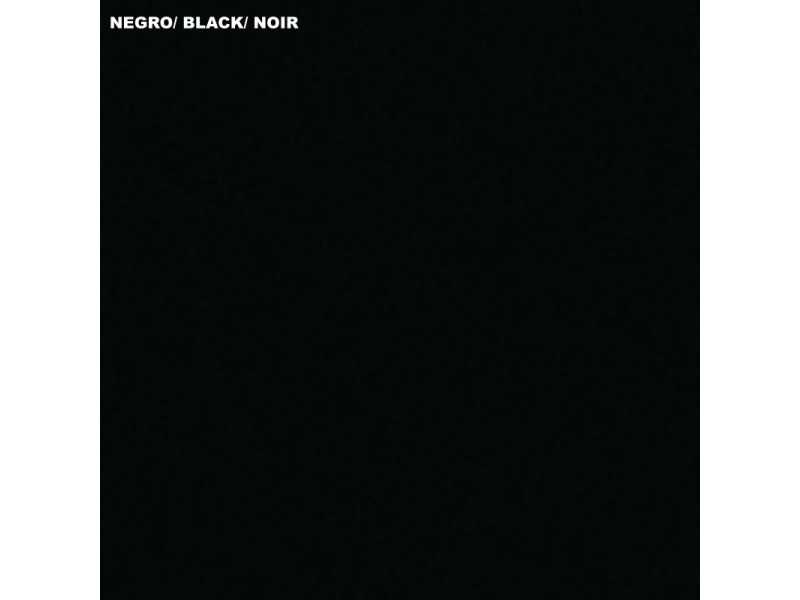 Mesa de centro redonda de acero inoxidable lacado y tapa de mármol porcelánico - ABBIE