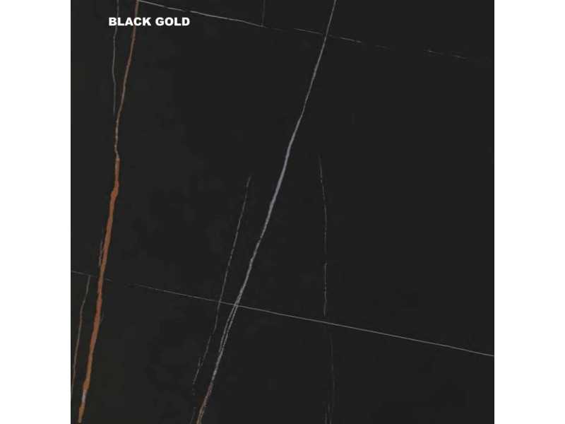 Table basse ronde en acier inoxydable laqué avec plateau en marbre porcelaine - ABBIE