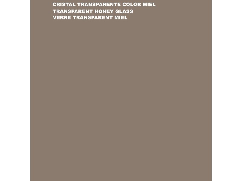 Lacquered stainless steel side table with glass top - ABILLENT