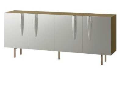 Designer sideboard with 4 doors - ABABOL