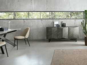 Buffet design laqué 3 ou 4 portes - ADRIA 2