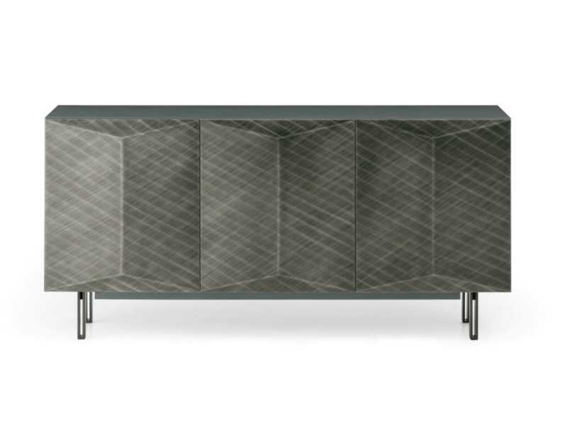 Designer lacquered sideboard with 3 or 4 doors - ADRIA