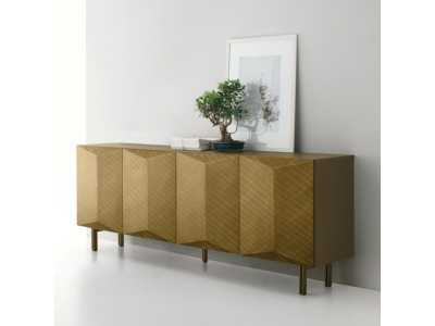 Designer lacquered sideboard with 3 or 4 doors - ADRIA