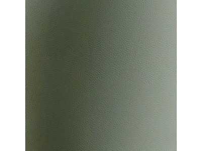 Swivel chair upholstered in synthetic leather with a stainless steel base - ABACO