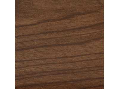 1-drawer walnut veneer bedside table - EVA