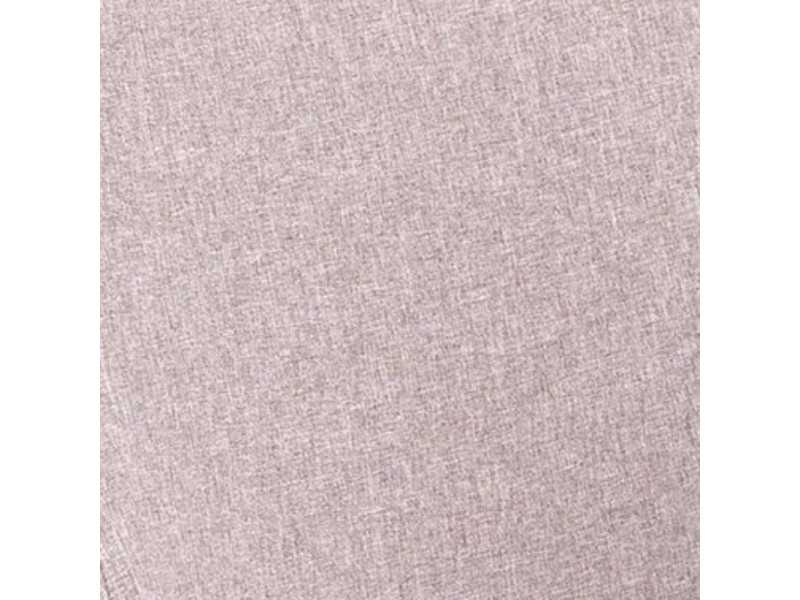 Silla tapizada con base de acero inoxidable oro rosa - ARAN