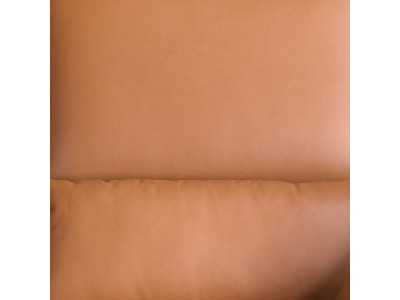 Modern design 2-seater sofa upholstered in genuine leather - AMAYA 2