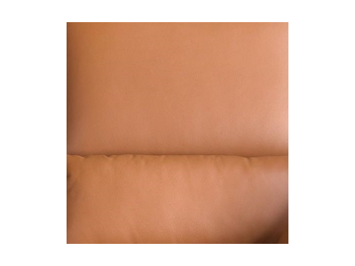 Canapé 3 places au design moderne, tapissé de cuir véritable - AMAYA 3