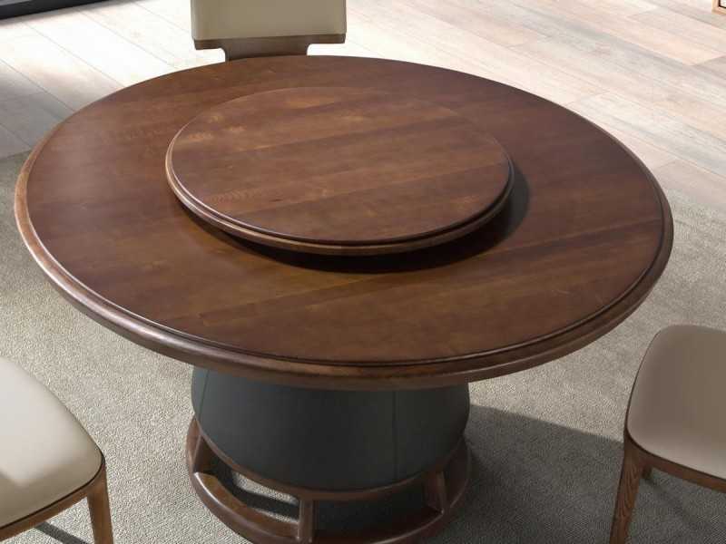 Modern design fixed round table - ALEXANDRA