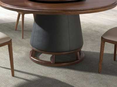 Table ronde fixe au design moderne - ALEXANDRA Table ronde fixe au design moderne - ALEXANDRA