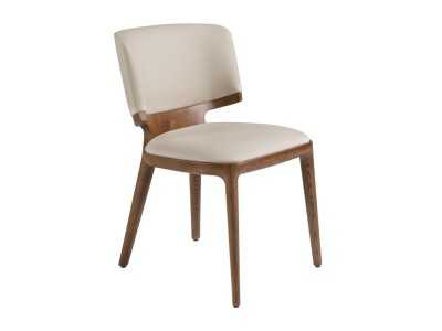 Designer chair in walnut veneer - ALEXANDRA NOGAL