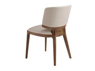 Chaise design en placage de noyer - ALEXANDRA NOGAL