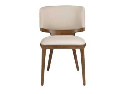 Chaise design en placage de noyer - ALEXANDRA NOGAL