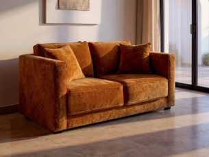 2-seater sofa upholstered in fabric - OCRE 2