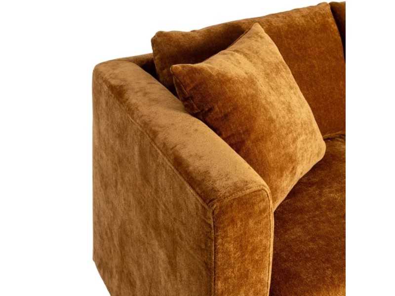 2-seater sofa upholstered in fabric - OCRE 2