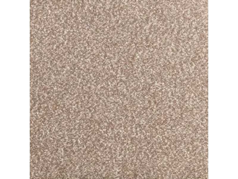 Nordic design chair upholstered in beige-colored fabric - ANDO BEIGE