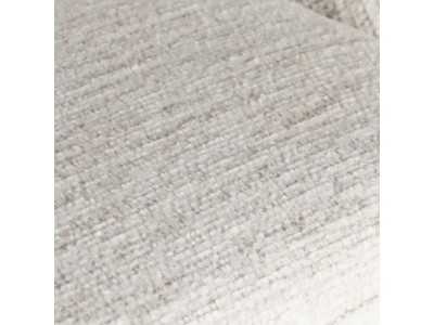 Fabric-upholstered designer chair with metal legs - ANA CREMA