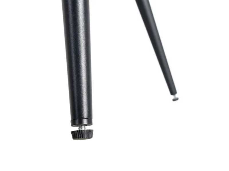 Silla de diseño tapizada en tela con patas de metal - ANA CALABAZA