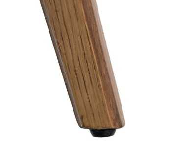 Silla de diseño tapizada en piel sintética - AREN PIEL