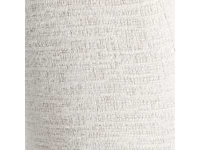 Chaise pivotante au design moderne tapissé de tissu - ALFA CREMA