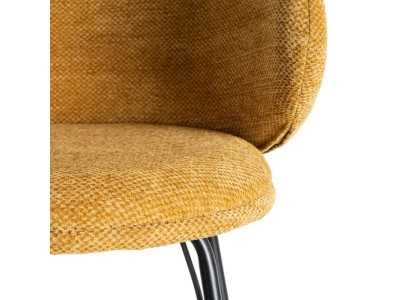 Tabouret moderne tapissé avec structure en métal - GIULA MOSTAZA