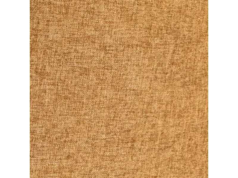 Fabric-upholstered designer chair with metal legs - MANILA MARRÓN