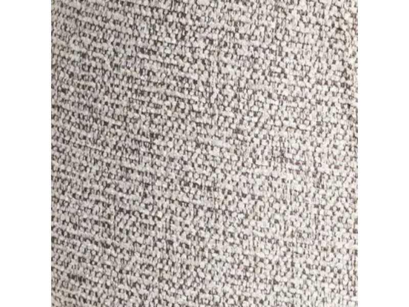 Chaise design tapissée de tissu gris chiné - ANCA GRIS