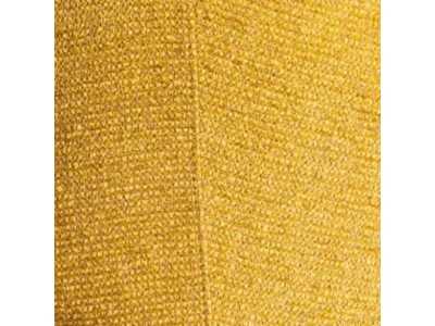 Designer chair upholstered in mustard mottled fabric - ANCA MOSTAZA