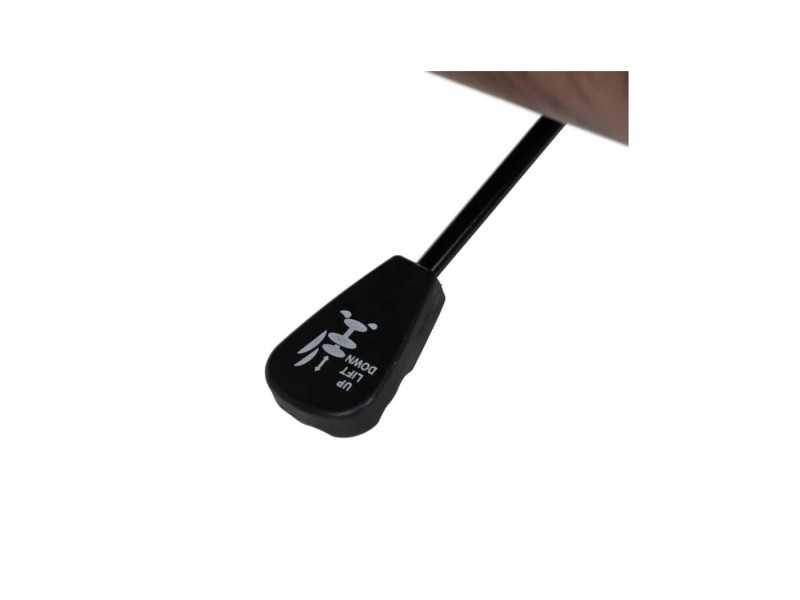 Silla de oficina giratoria tapizada en tela crema - AYMÉ TELA