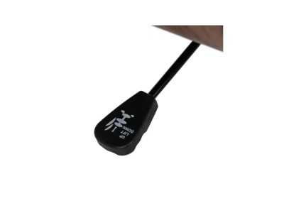 Silla de oficina giratoria tapizada en tela crema - AYMÉ TELA