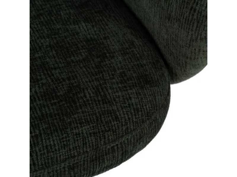 Green fabric upholstered office swivel chair - TERZO