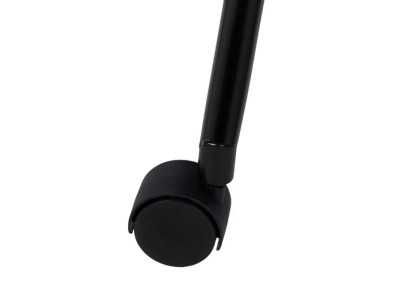 Silla giratoria de oficina tapizada en tela color verde - TERZO