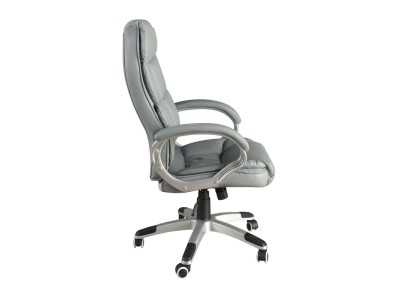 Chaise de bureau pivotante tapissé de cuir synthétique - ENNIO