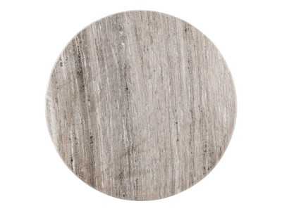 Round, fixed dining table with marble top - ALBERT Round, fixed dining table with marble top - ALBERT