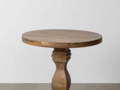 Table d'appoint en bois massif - AKLINA Table d'appoint en bois massif - AKLINA