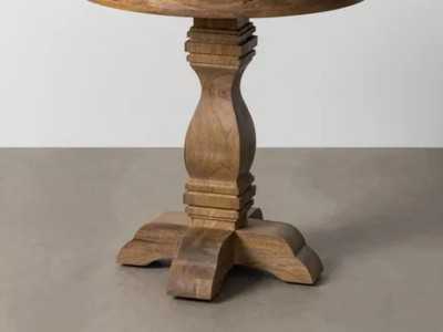 Table d'appoint en bois massif - AKLINA Table d'appoint en bois massif - AKLINA