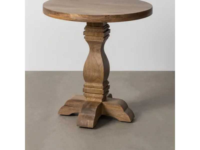Table d'appoint en bois massif - AKLINA