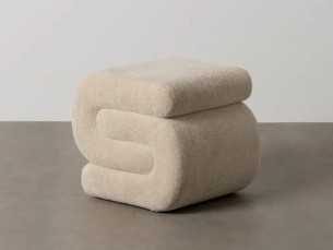 Pouf design tapissé - QUELLO