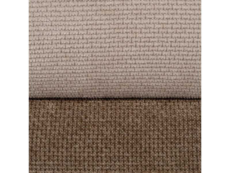 Pouf design tapissé en deux coloris - DÚO