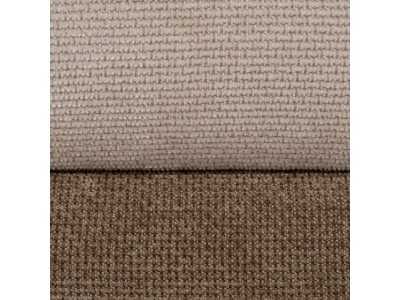 Pouf design tapissé en deux coloris - DÚO