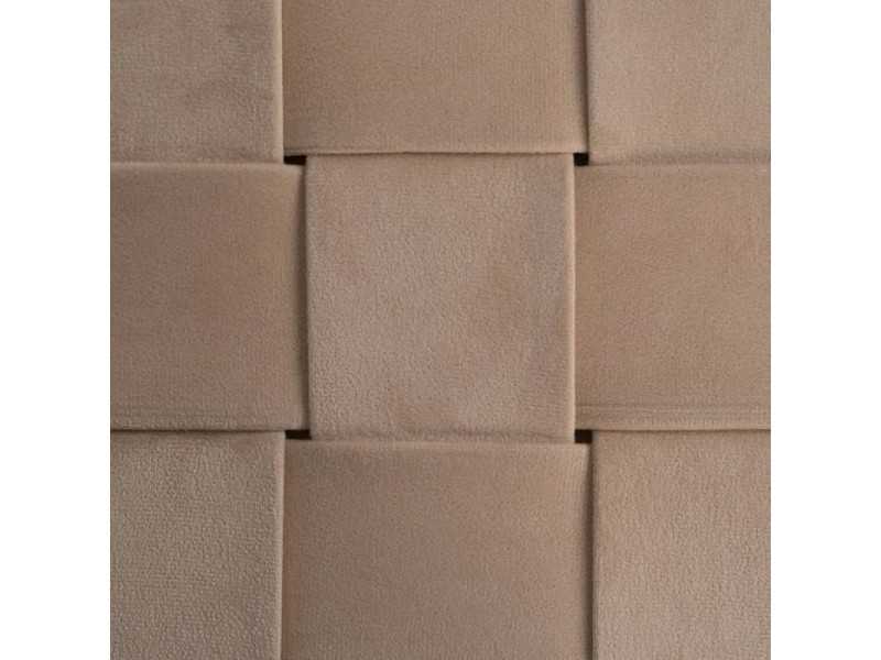 Banc coffre tapissé en tissu velours - PIAZZE