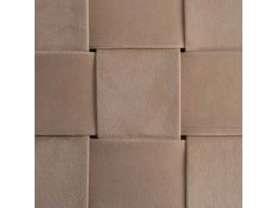 Banc coffre tapissé en tissu velours - PIAZZE