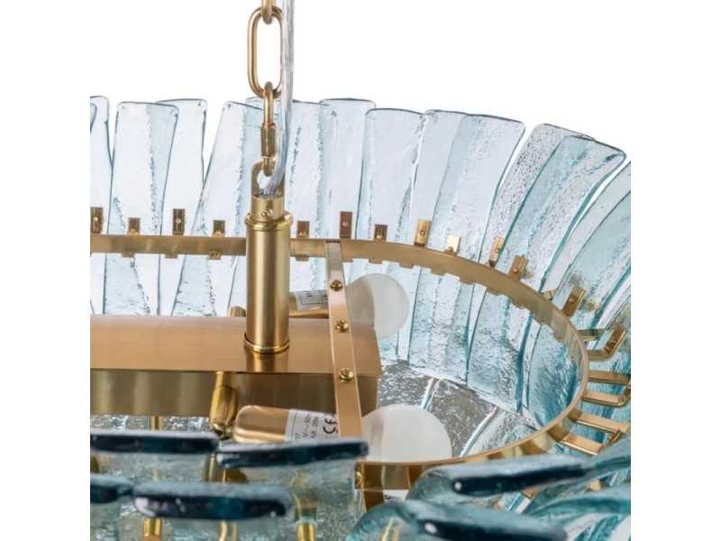 Lámpara techo ovalada de cristal - SHANGAI B