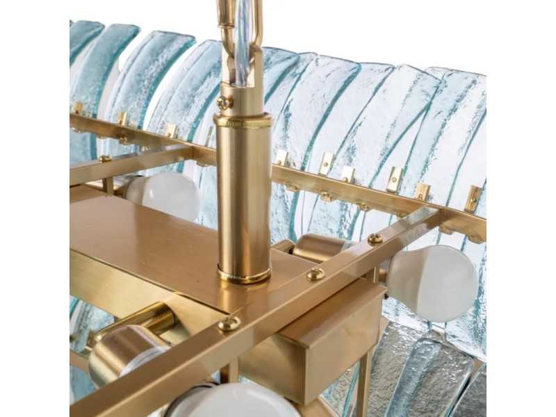 Lámpara techo ovalada de cristal - SHANGAI B