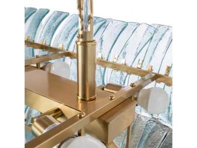 Lámpara techo ovalada de cristal - SHANGAI B