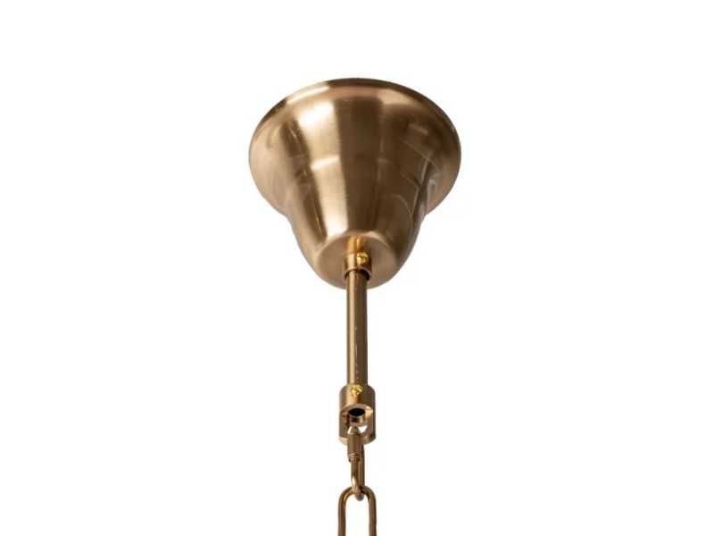 Plafonnier ovale en cristal - FEATHERS B