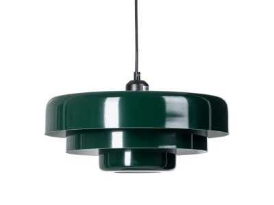 Lacquered steel ceiling lamp - AD GREEN